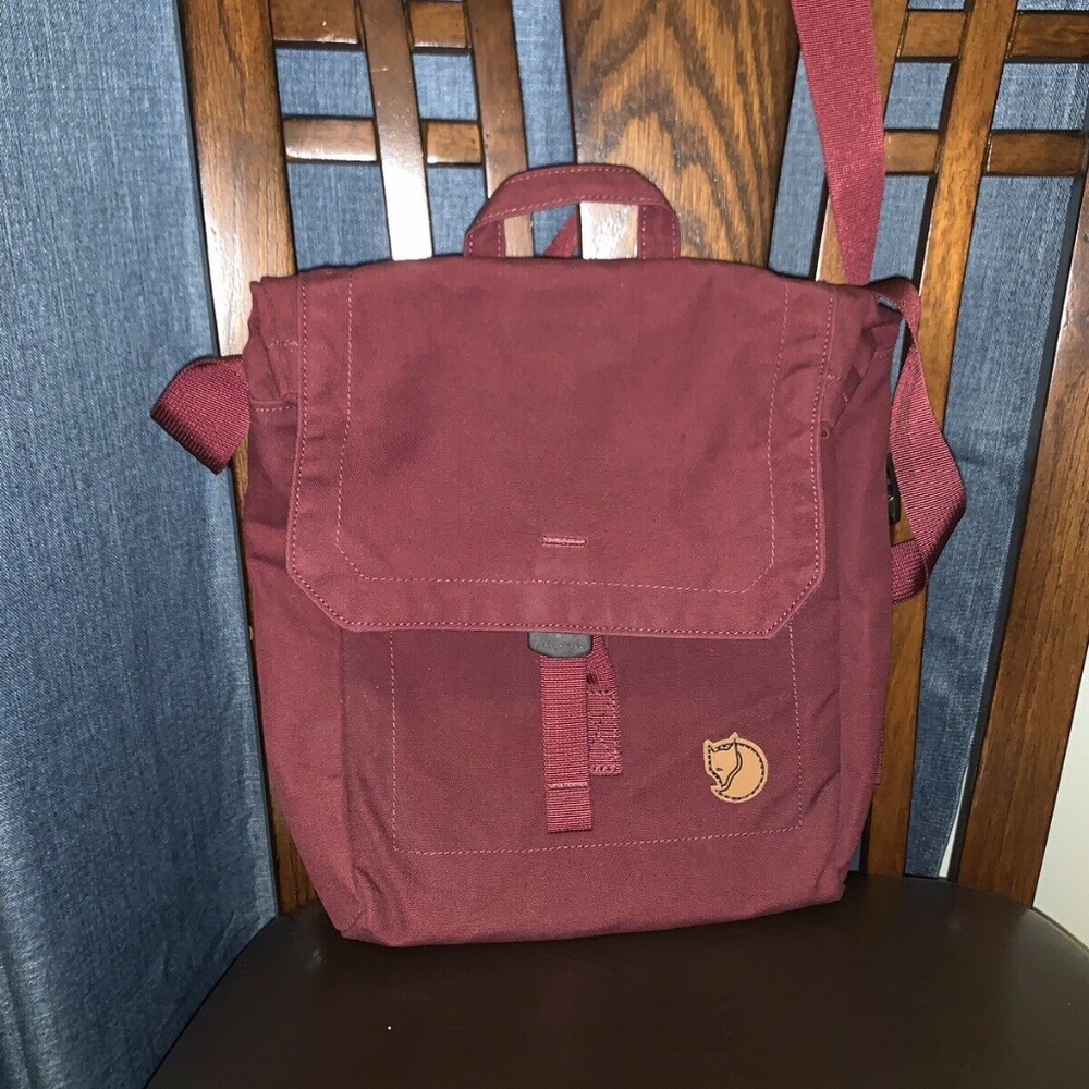Fjallraven Foldsack No.3 Deep Garnet Crossbody Bag